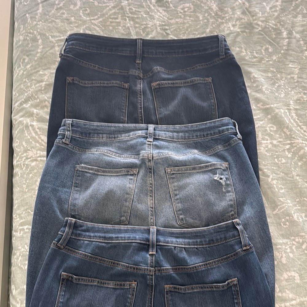 Sonoma Curvy Straight Blue Jeans - Picture 7 of 7